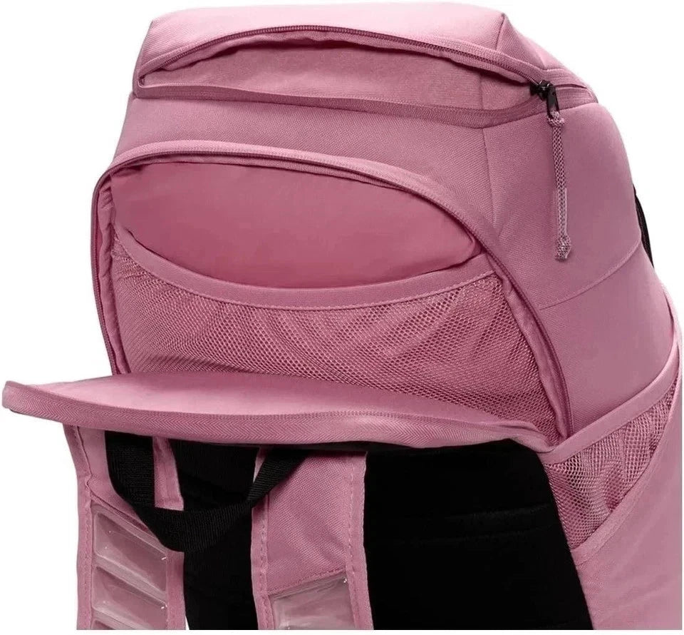Nike Hoops Elite Backpack Pink Black Unisex Sport Travel Bag New
