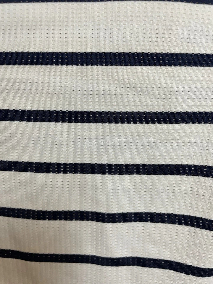 Nike Dri-FIT Maria Sharapova Court Tank Navy White Striped Medium NWT