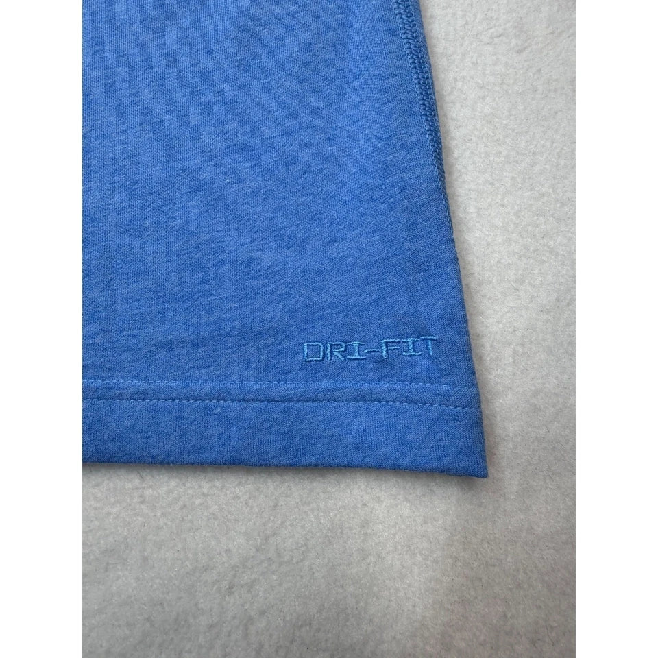 Nike Dri-FIT Primary Training T-Shirt Blue Heather Large NWT DV9831-412