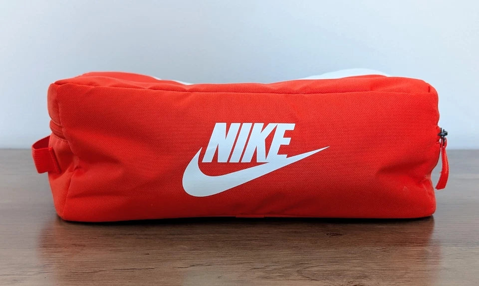 Nike Shoebox Bag Orange White Sneaker Storage Travel Case BA6149-810