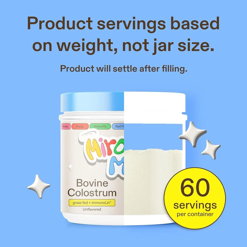 Colostrum Supplement – Gut, Beauty & Immune Support 60 Softgels