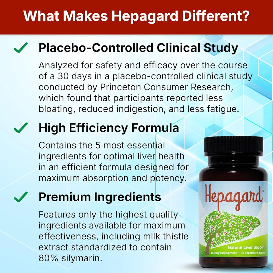 Natural Liver Support Supplement with NAC – Vegan Non-GMO Capsules