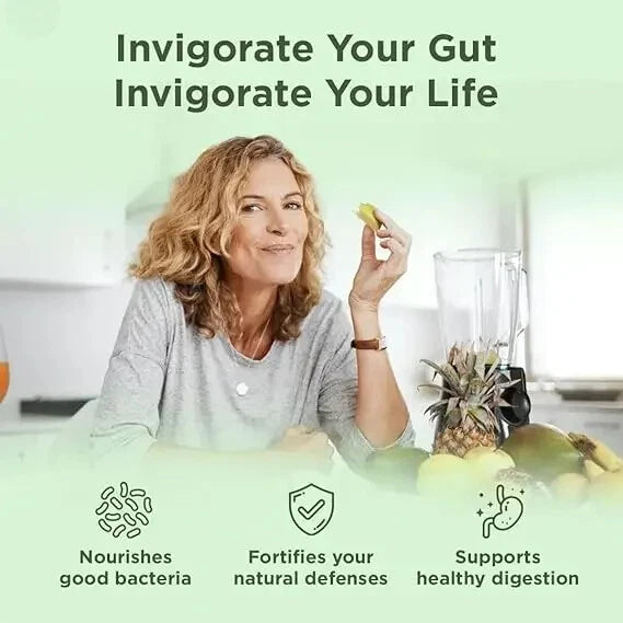 Previtalize Probiotic Fiber Supplement – 60 Capsules Daily Support