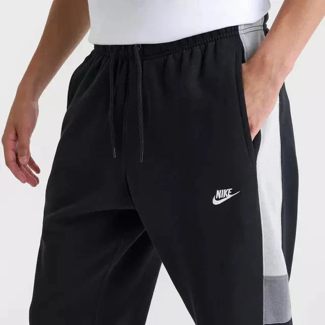 Nike Club Fleece Jogger Pants Black Gray Men's NWT HV1165-010