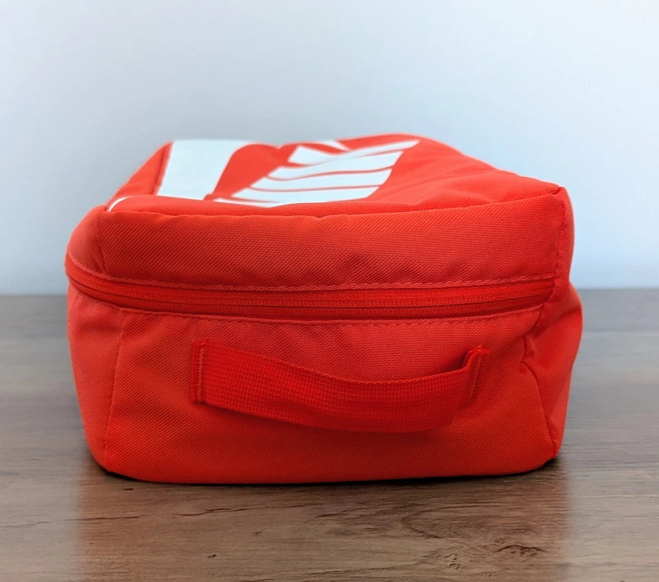 Nike Shoebox Bag Orange White Sneaker Storage Travel Case BA6149-810