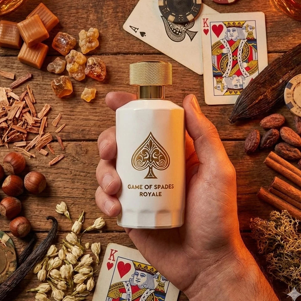 Jo Milano Game of Spades Royale Parfum Spray 3.4 oz Oud Wood Amber