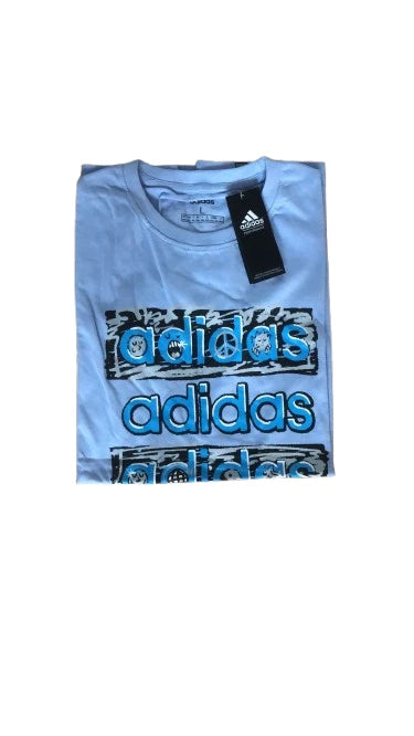 Adidas Dream Doodle Graphic T-Shirt Men's Short Sleeve Crew Neck New