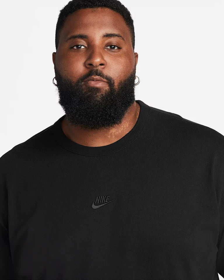 Nike Sportswear Futura Premium Heavyweight Long Sleeve Shirt Black 2XL