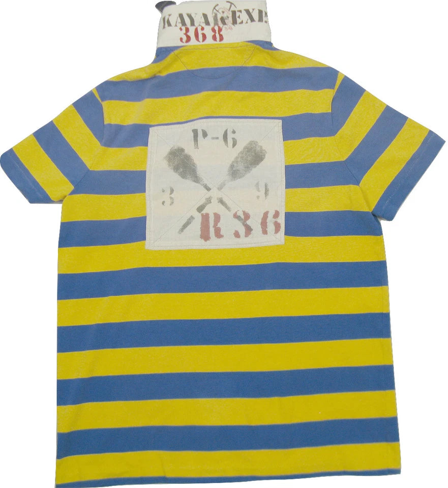 Vintage Polo Ralph Lauren Rugby Shirt Striped Graphic New $145