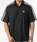 Adidas Originals Trefoil Flame Jacquard Shirt Men's Large KA9356 New