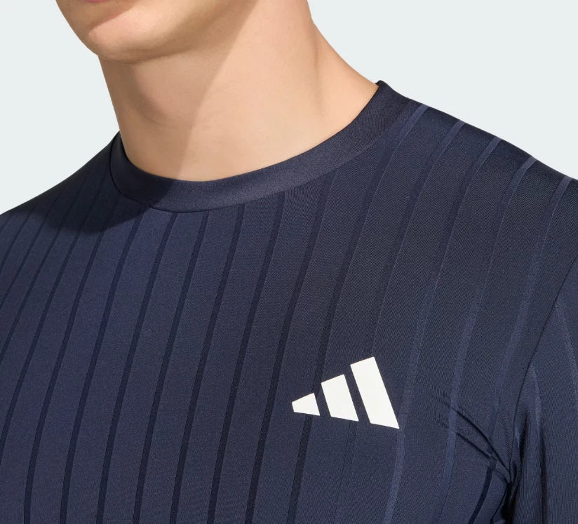 Adidas ClimaCool FreeLift Pro Tennis Tee AsiaFit NWT KD7599 Men's
