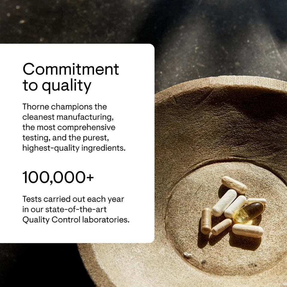 2X Thorne Basic Nutrients Dietary Supplement 2/Day 60 Capsules