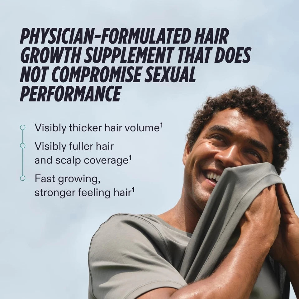 Nutrafol Men Hair Growth Supplement – Thicker Hair & Scalp Support