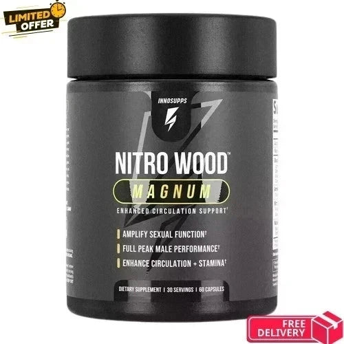 InnoSupps Nitro Wood Magnum – 60 Capsules Men’s Performance Support
