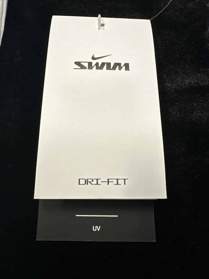 Nike Dri-FIT Swim Hydroguard Short Sleeve Shirt White Large NESSA586-100