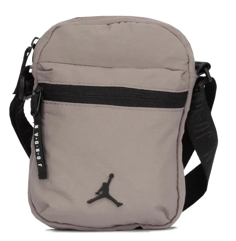 Nike Jordan Classic Festival Crossbody Bag White Black Pink 9A0631 New