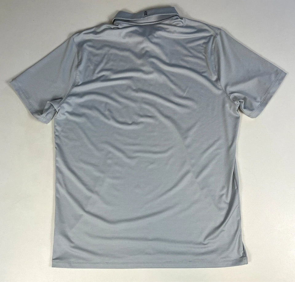 Nike Tiger Woods Collection Men's Striped Golf Polo Shirt XL