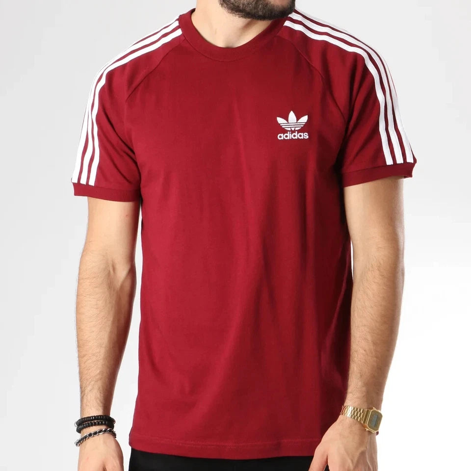 Adidas Originals California Adicolor 3-Stripes T-Shirt Men's Authentic