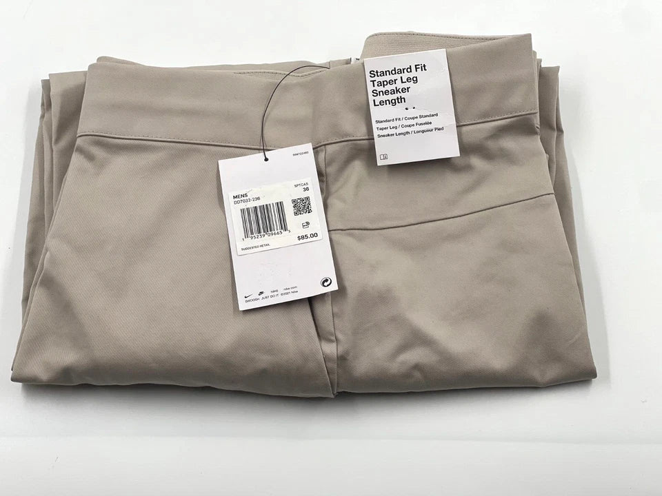 Nike Sportswear Style Essentials Cropped Pants Khaki Men's 36 NWT