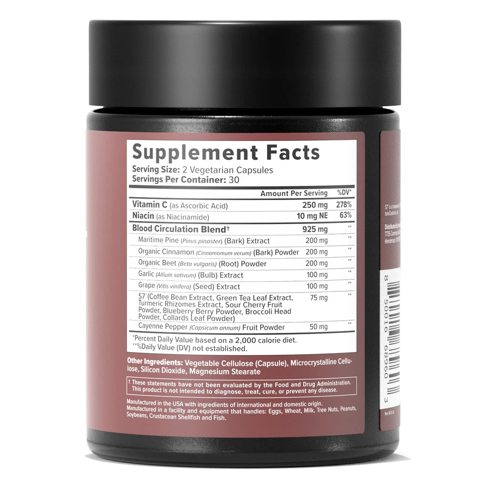 InnoSupps Nitro Wood Circulation Support – 60 Capsules