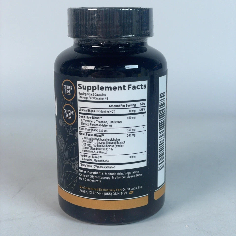 Alpha Brain Memory & Focus – 60 Capsules Exp 11/2025