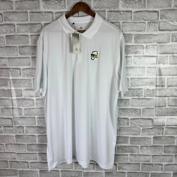 Adidas x Waste Management Phoenix Open Golf Polo White Men's 3XL