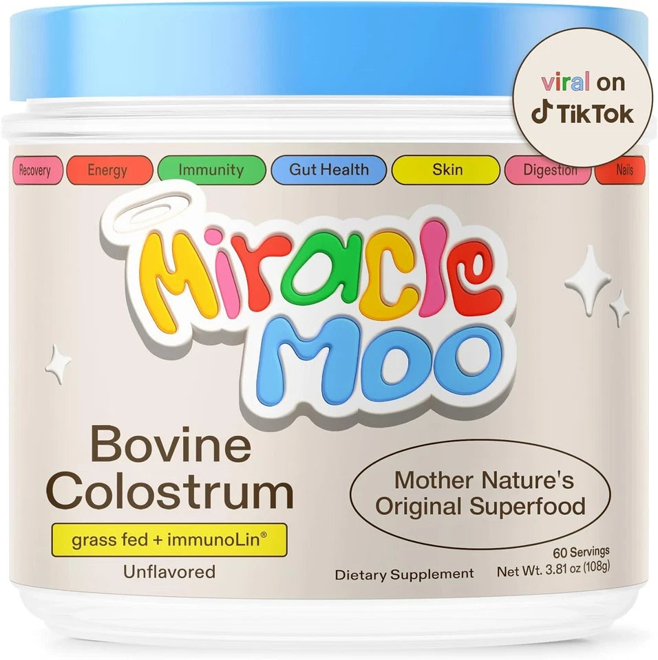 Colostrum Supplement – Gut, Beauty & Immune Support 60 Softgels