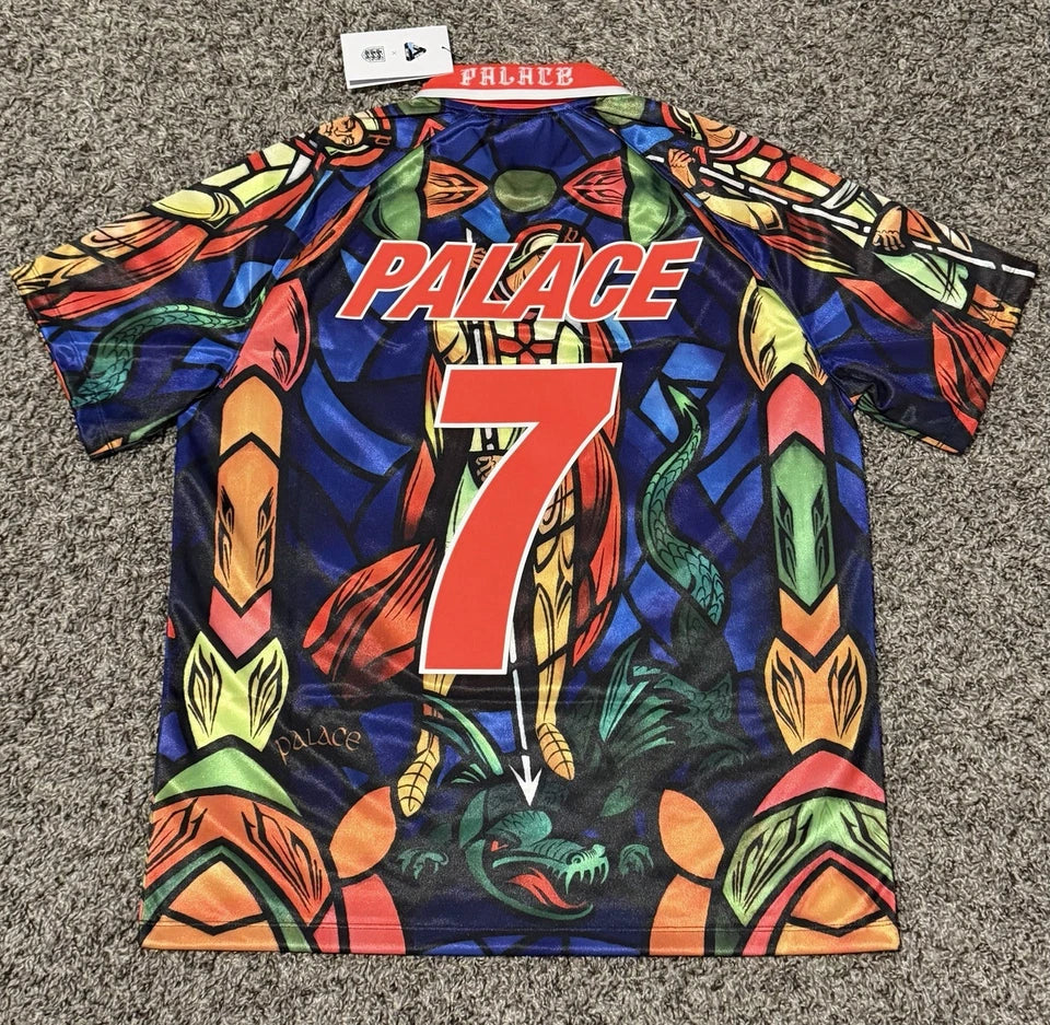 Palace x Nike England Dri-FIT Football Jersey Bright Crimson S-XL
