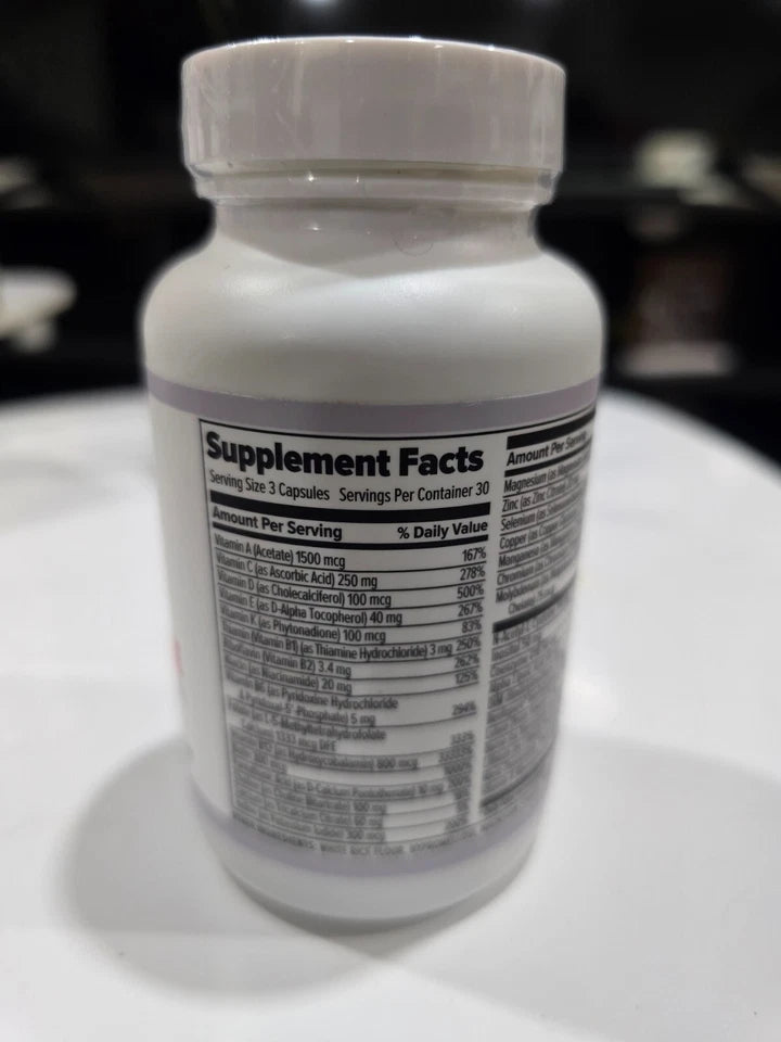 10X Health Optimize Methylated Multivitamin – 90 Daily Capsules