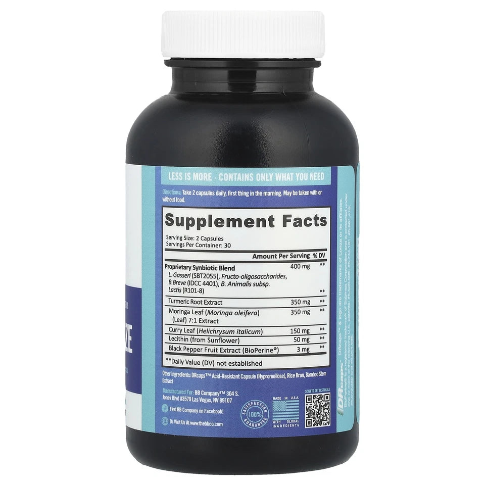 Provitalize Synbiotic Formula – Botanical Extracts 60 Capsules