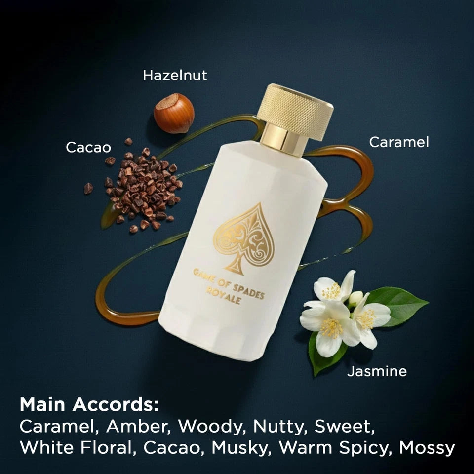 Jo Milano Game of Spades Royale Parfum Spray 3.4 oz Oud Wood Amber