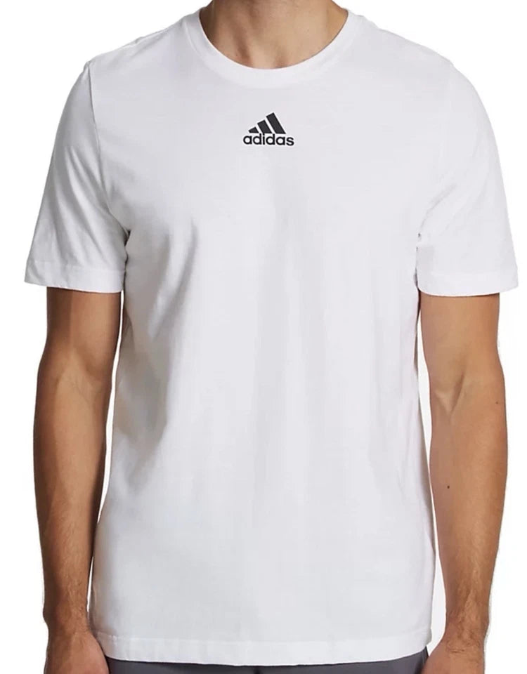 Adidas Cotton Amplifier Tee White Men's XL NWT EK0172