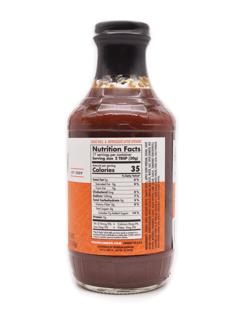 Franklin Barbecue Sauce Variety Pack Premium BBQ Sauce Collection Set