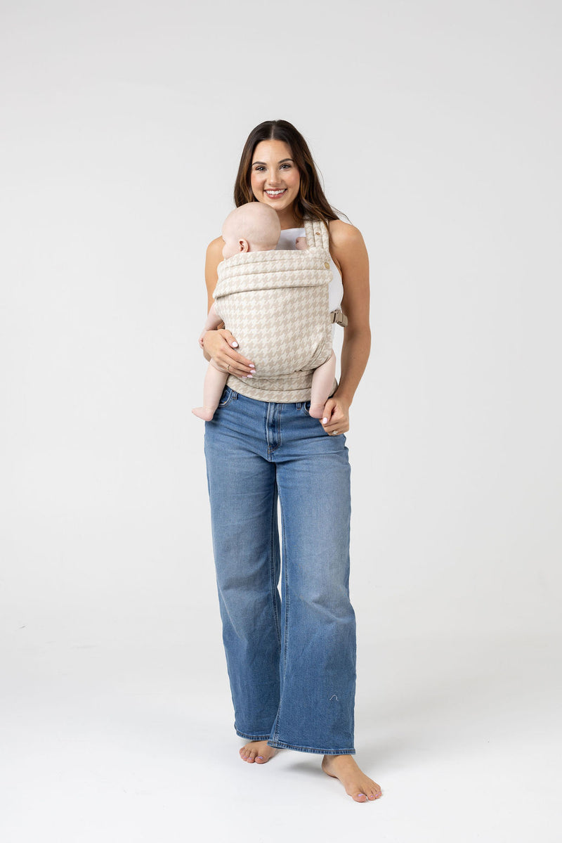 The Monarch Carrier – Houndstooth Stylish Baby Carrier
