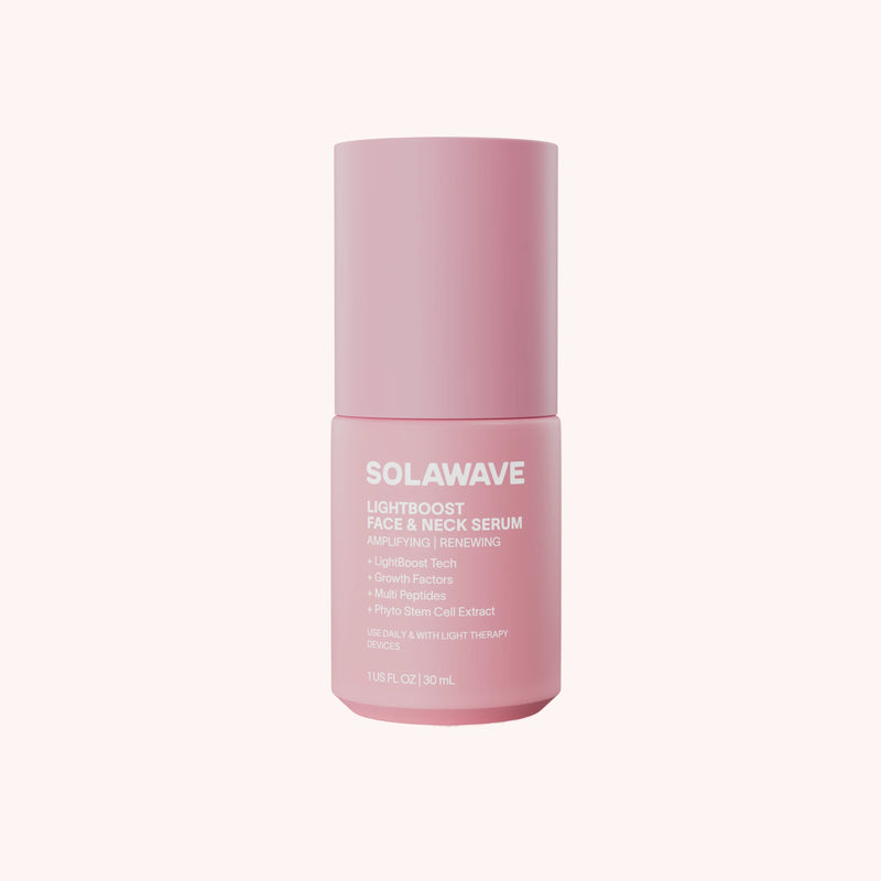 Light Therapy Boosting Face & Neck Serum – Hydrating Anti-Aging Care