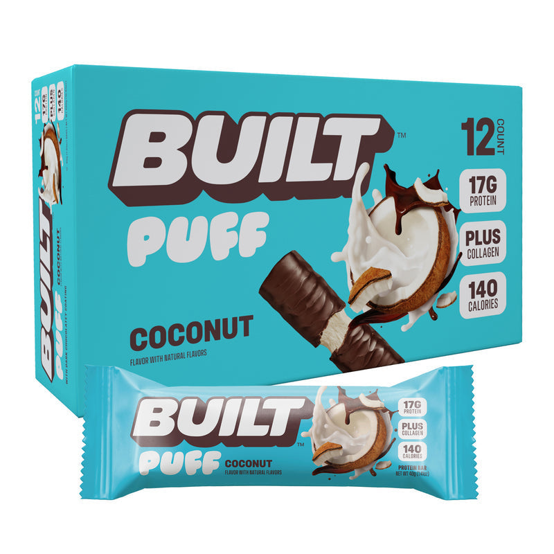 Coconut Puff Factory Seconds Sweet Snack Light Crispy Coconut Treat