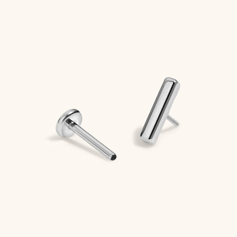 Bar Nap Earrings – Minimalist Elegant Everyday Stud Earrings