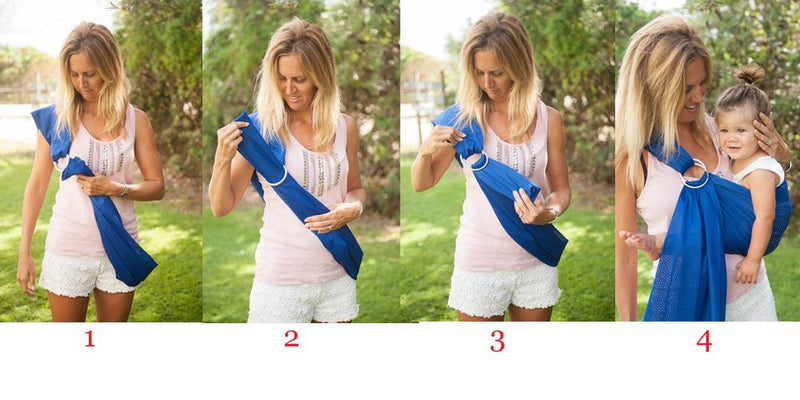 Sukkiri Baby Water Sling Mesh – Lightweight Japan Baby Carrier