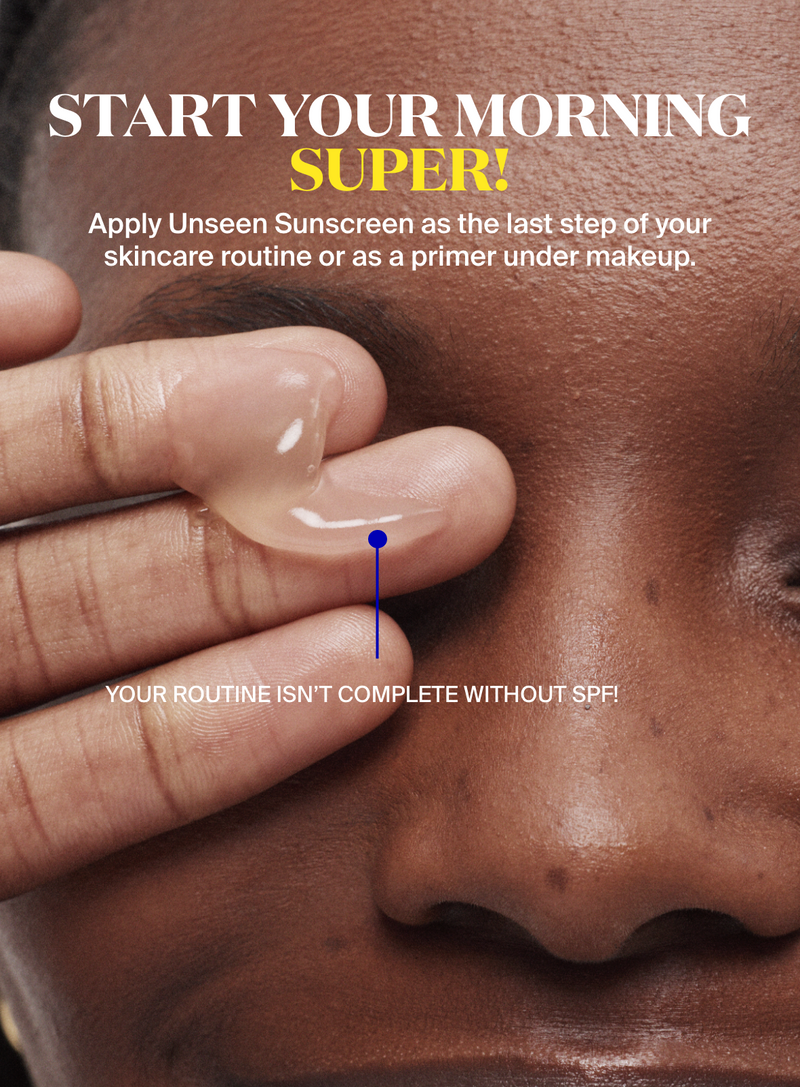 Unseen Sunscreen SPF 50 Invisible Broad Spectrum Lightweight Primer