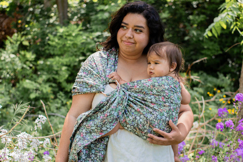 Ring Sling Bellevue – Soft Adjustable Baby Carrier Wrap